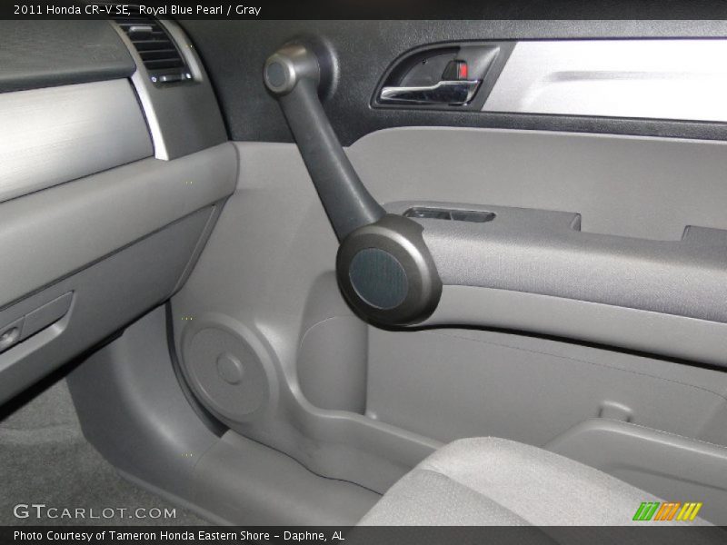 Royal Blue Pearl / Gray 2011 Honda CR-V SE