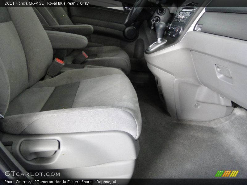 Royal Blue Pearl / Gray 2011 Honda CR-V SE