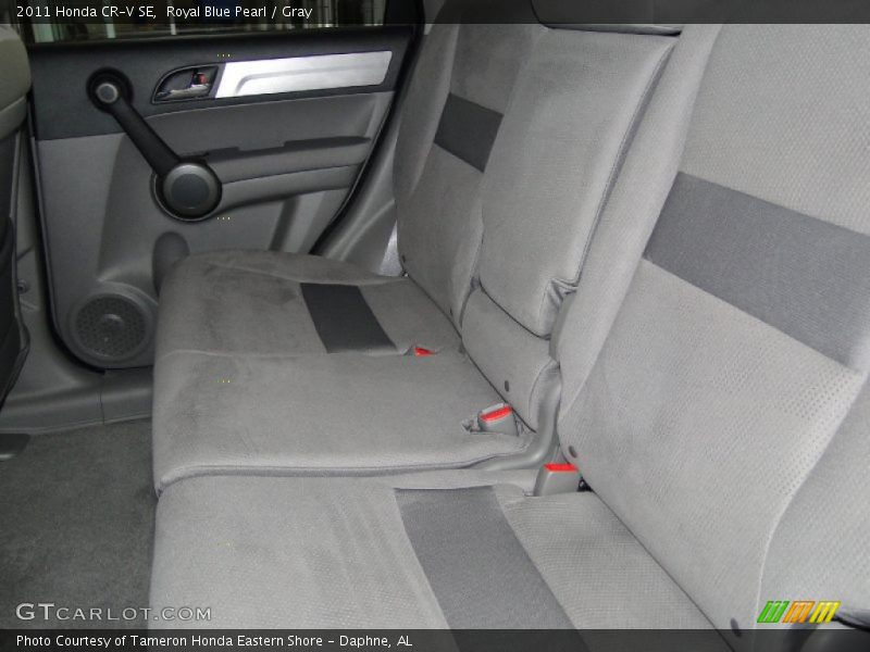 Royal Blue Pearl / Gray 2011 Honda CR-V SE