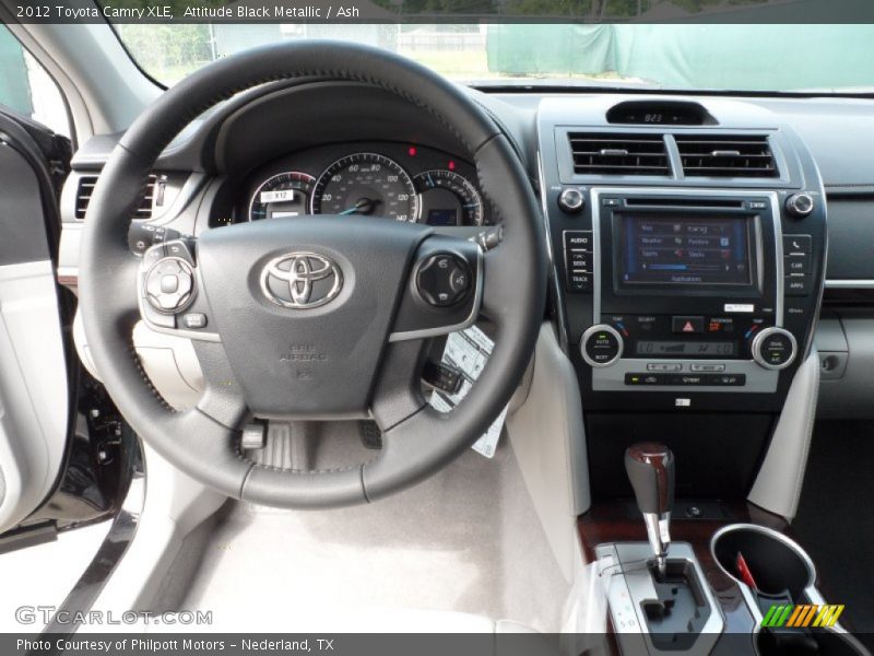 Attitude Black Metallic / Ash 2012 Toyota Camry XLE