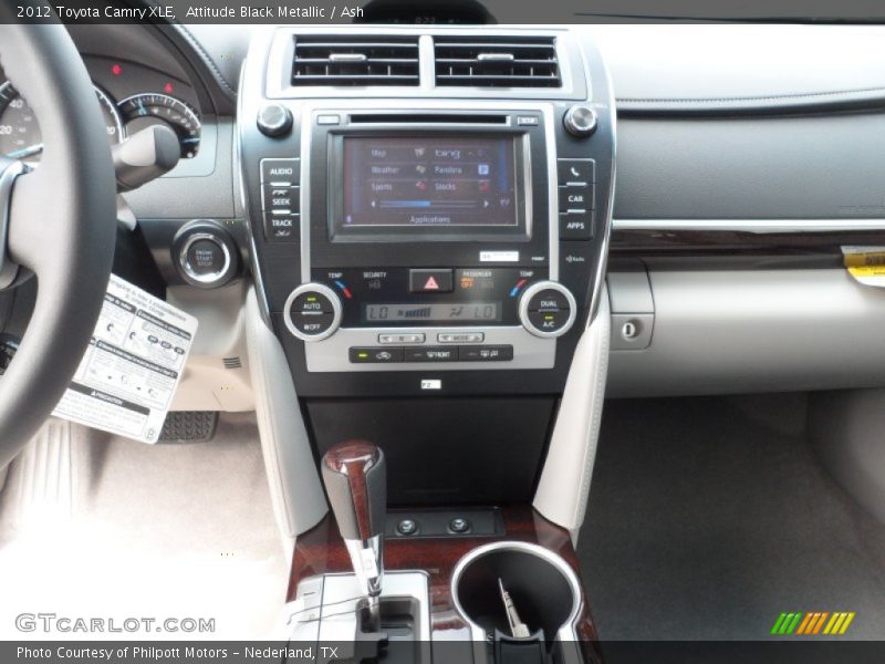 Attitude Black Metallic / Ash 2012 Toyota Camry XLE