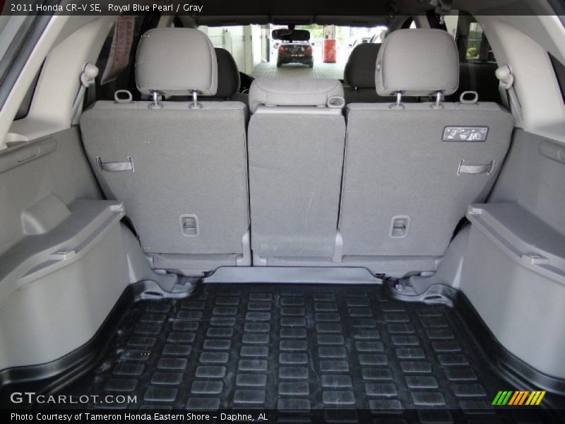 Royal Blue Pearl / Gray 2011 Honda CR-V SE