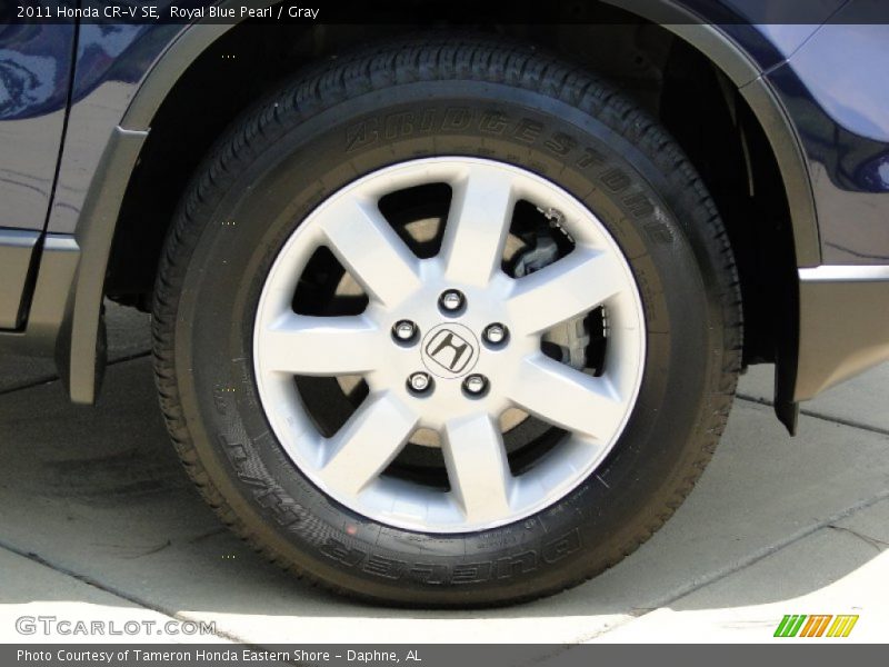 Royal Blue Pearl / Gray 2011 Honda CR-V SE