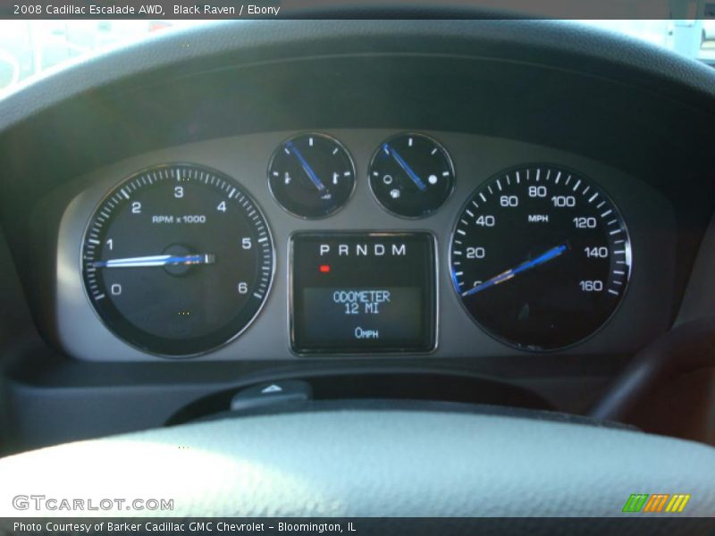 Black Raven / Ebony 2008 Cadillac Escalade AWD