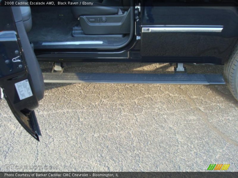 Black Raven / Ebony 2008 Cadillac Escalade AWD