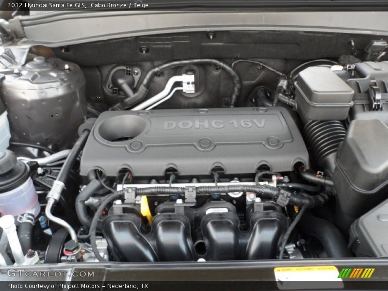 Cabo Bronze / Beige 2012 Hyundai Santa Fe GLS