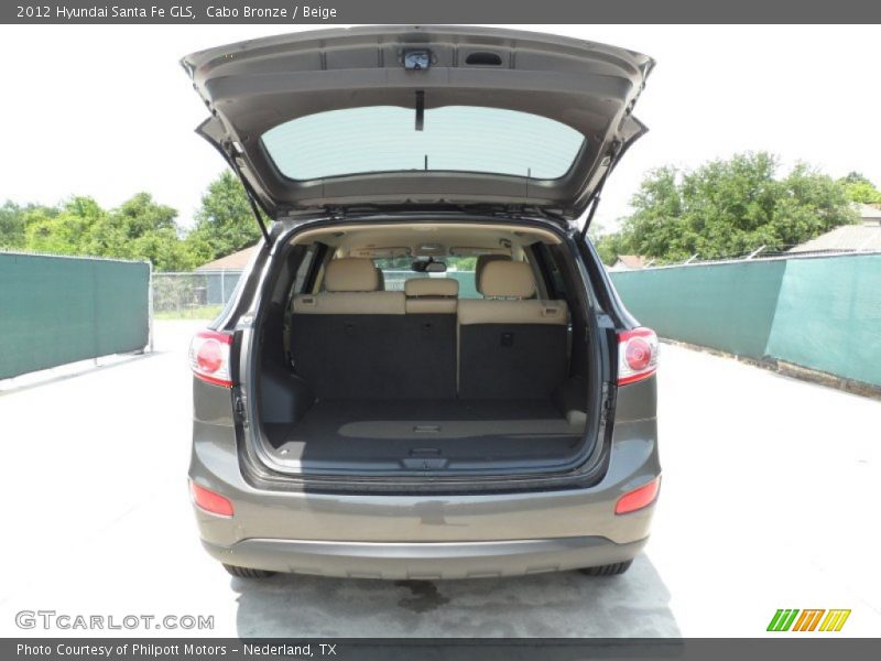 Cabo Bronze / Beige 2012 Hyundai Santa Fe GLS