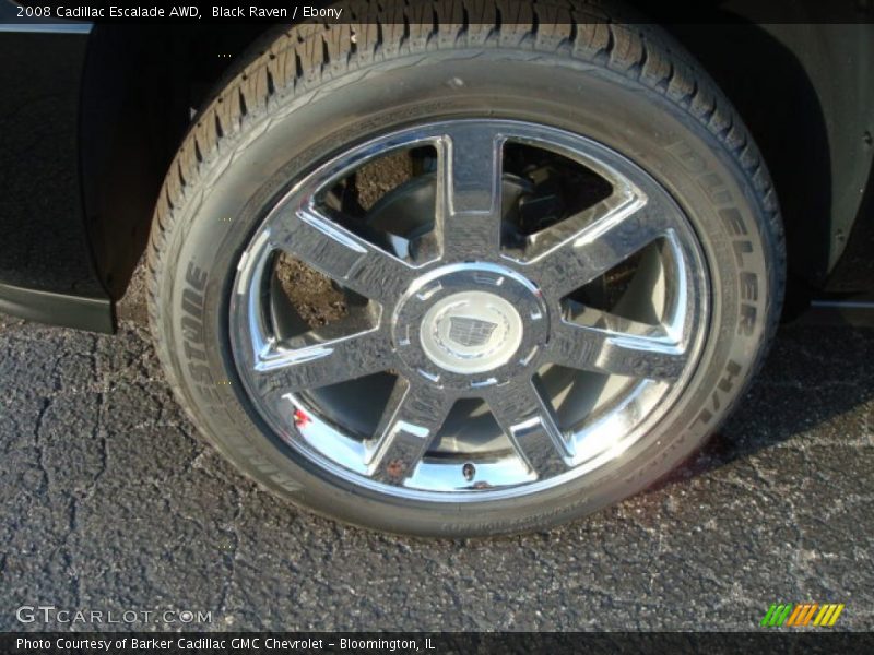 Black Raven / Ebony 2008 Cadillac Escalade AWD