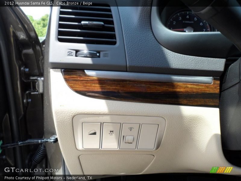 Cabo Bronze / Beige 2012 Hyundai Santa Fe GLS