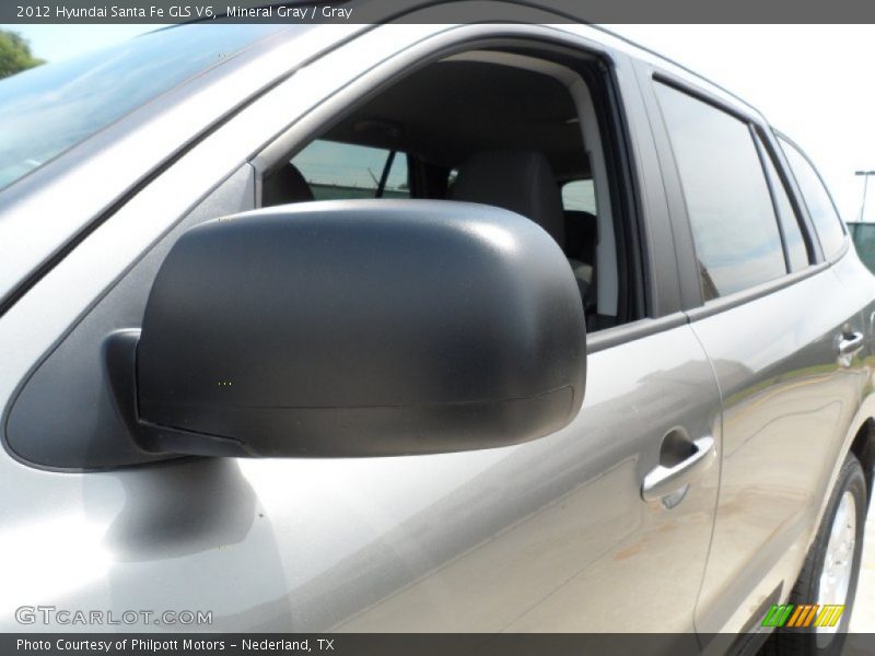 Mineral Gray / Gray 2012 Hyundai Santa Fe GLS V6