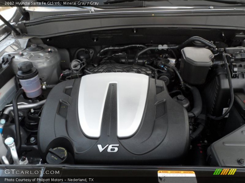  2012 Santa Fe GLS V6 Engine - 3.5 Liter DOHC 24-Valve V6