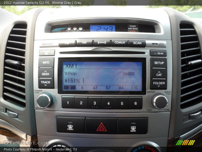 Audio System of 2012 Santa Fe GLS V6