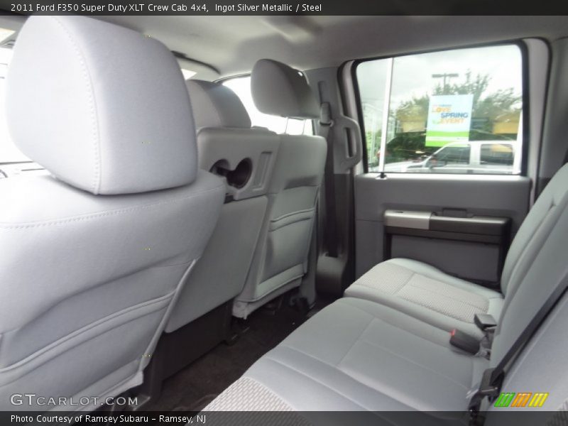 Ingot Silver Metallic / Steel 2011 Ford F350 Super Duty XLT Crew Cab 4x4