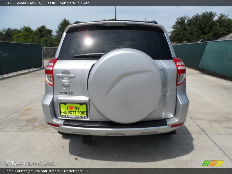 Classic Silver Metallic / Ash 2012 Toyota RAV4 I4