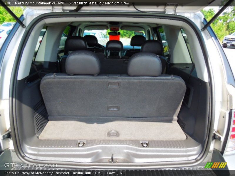 Silver Birch Metallic / Midnight Grey 2005 Mercury Mountaineer V6 AWD