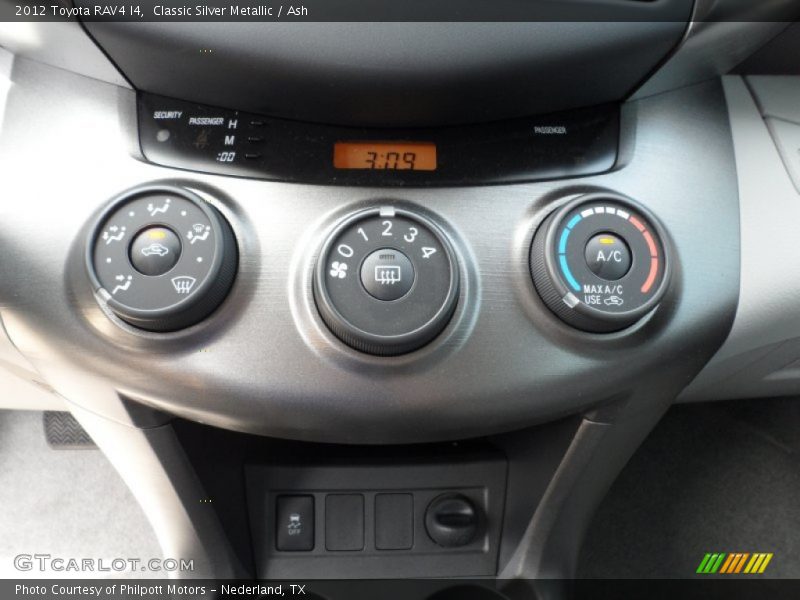 Controls of 2012 RAV4 I4