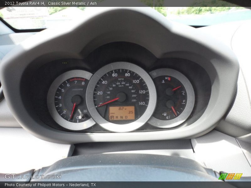  2012 RAV4 I4 I4 Gauges