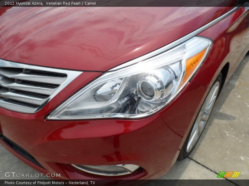 Venetian Red Pearl / Camel 2012 Hyundai Azera