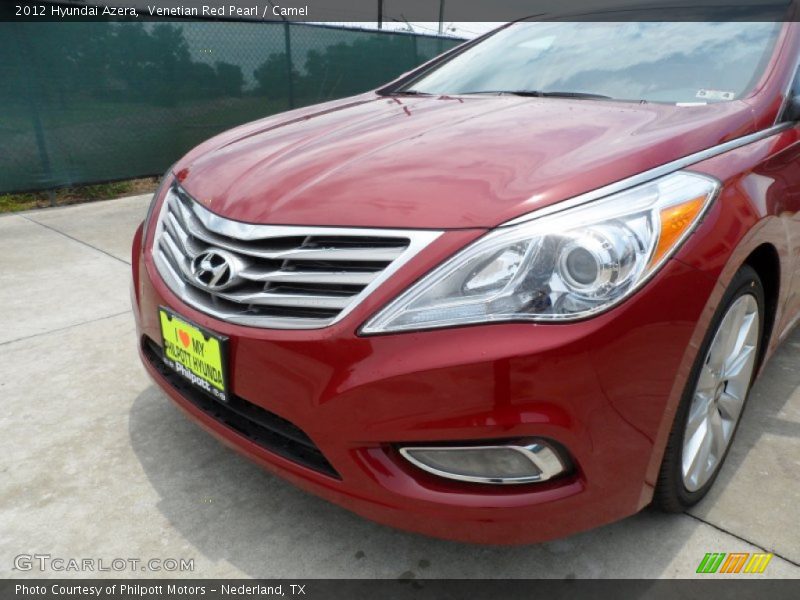 Venetian Red Pearl / Camel 2012 Hyundai Azera