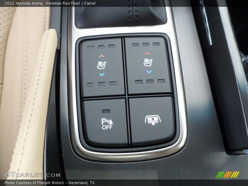 Controls of 2012 Azera 