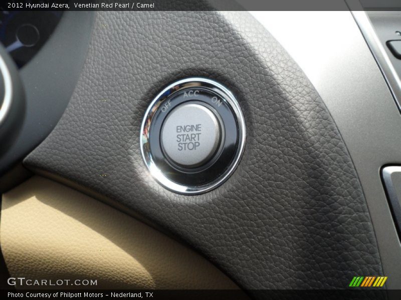 Controls of 2012 Azera 