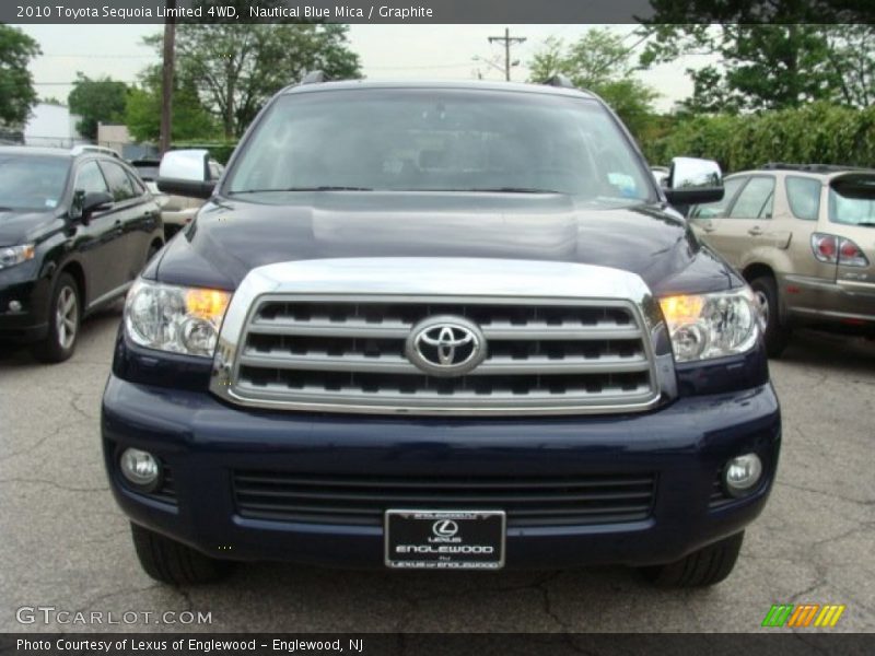 Nautical Blue Mica / Graphite 2010 Toyota Sequoia Limited 4WD