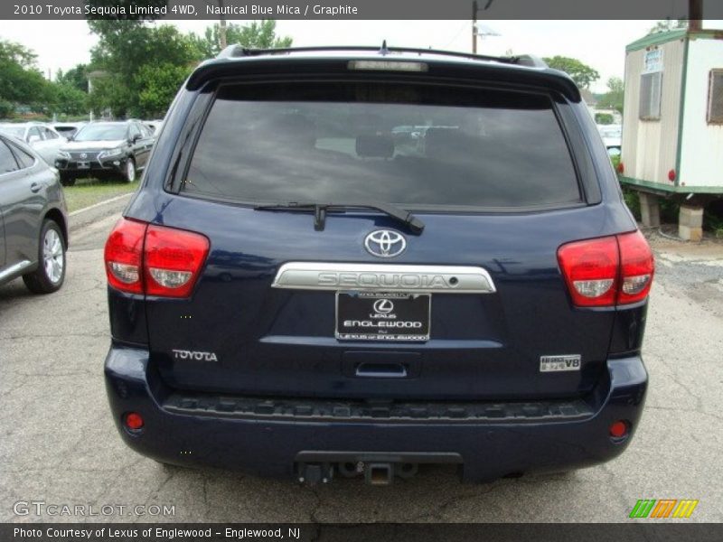 Nautical Blue Mica / Graphite 2010 Toyota Sequoia Limited 4WD