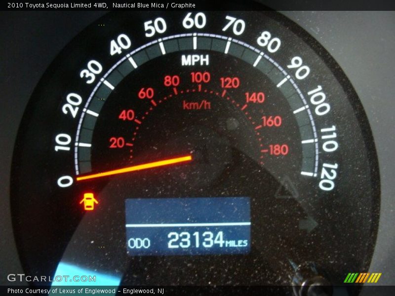 Nautical Blue Mica / Graphite 2010 Toyota Sequoia Limited 4WD