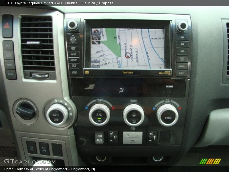 Nautical Blue Mica / Graphite 2010 Toyota Sequoia Limited 4WD