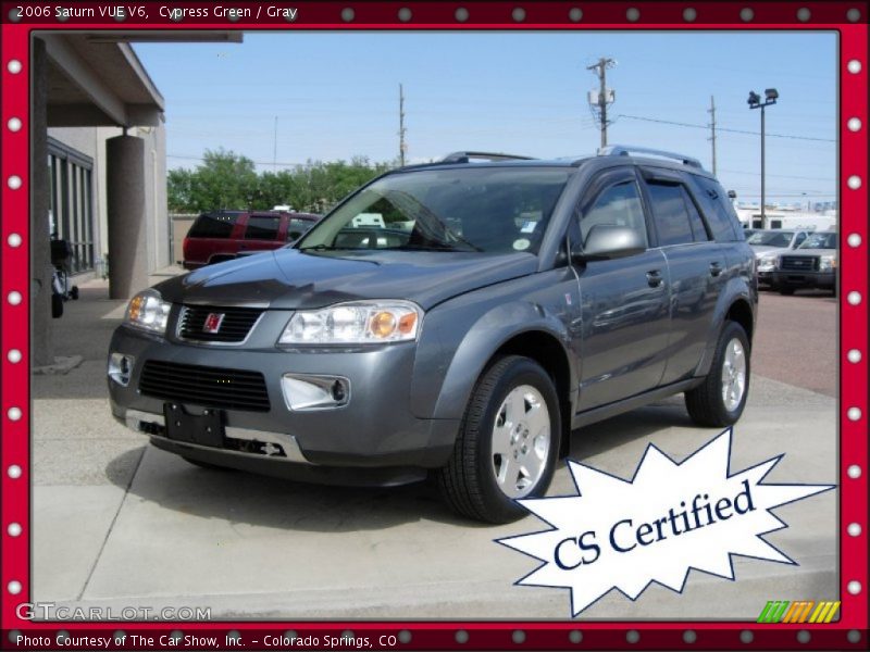 Cypress Green / Gray 2006 Saturn VUE V6