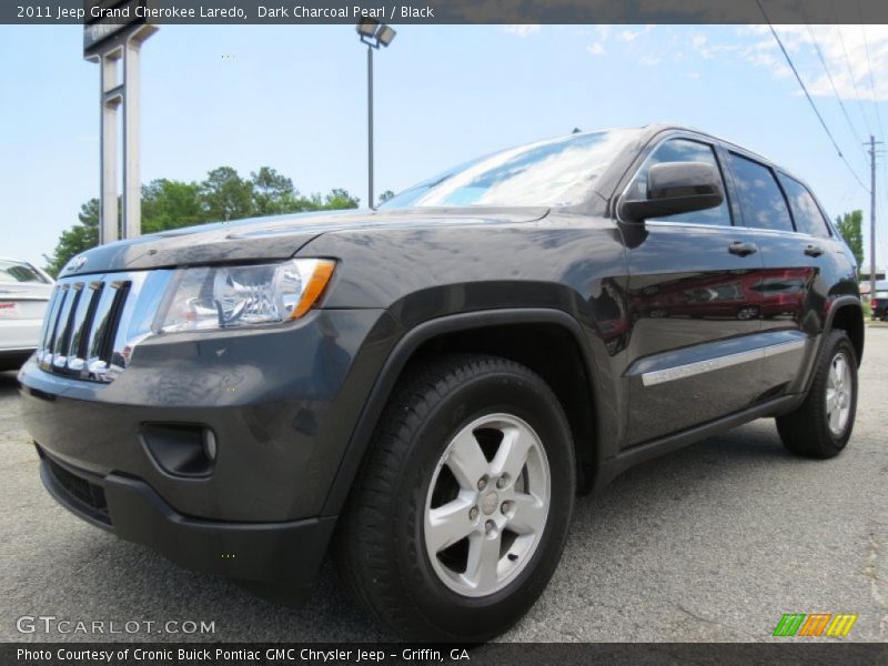 Dark Charcoal Pearl / Black 2011 Jeep Grand Cherokee Laredo