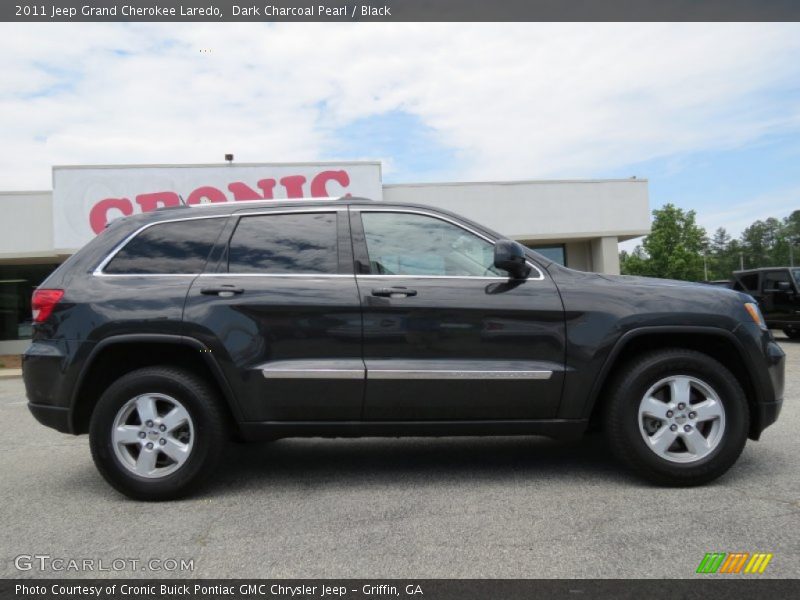 Dark Charcoal Pearl / Black 2011 Jeep Grand Cherokee Laredo