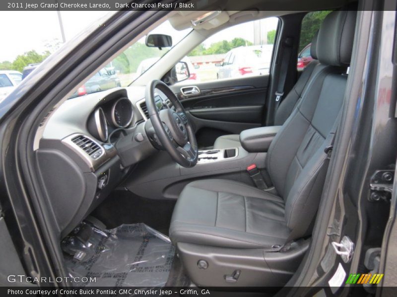 Dark Charcoal Pearl / Black 2011 Jeep Grand Cherokee Laredo