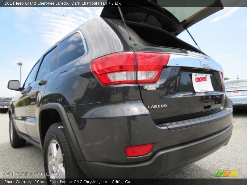 Dark Charcoal Pearl / Black 2011 Jeep Grand Cherokee Laredo