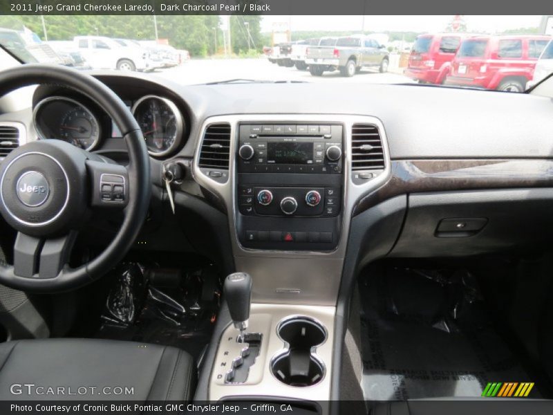 Dark Charcoal Pearl / Black 2011 Jeep Grand Cherokee Laredo