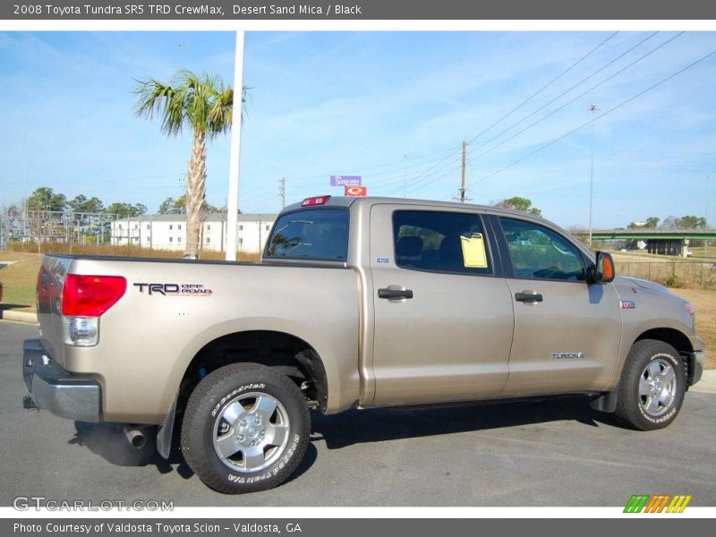 Desert Sand Mica / Black 2008 Toyota Tundra SR5 TRD CrewMax