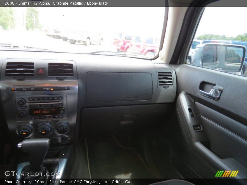 Graphite Metallic / Ebony Black 2008 Hummer H3 Alpha