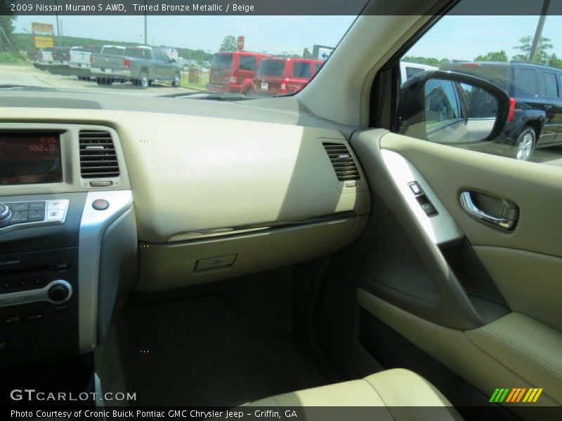 Tinted Bronze Metallic / Beige 2009 Nissan Murano S AWD