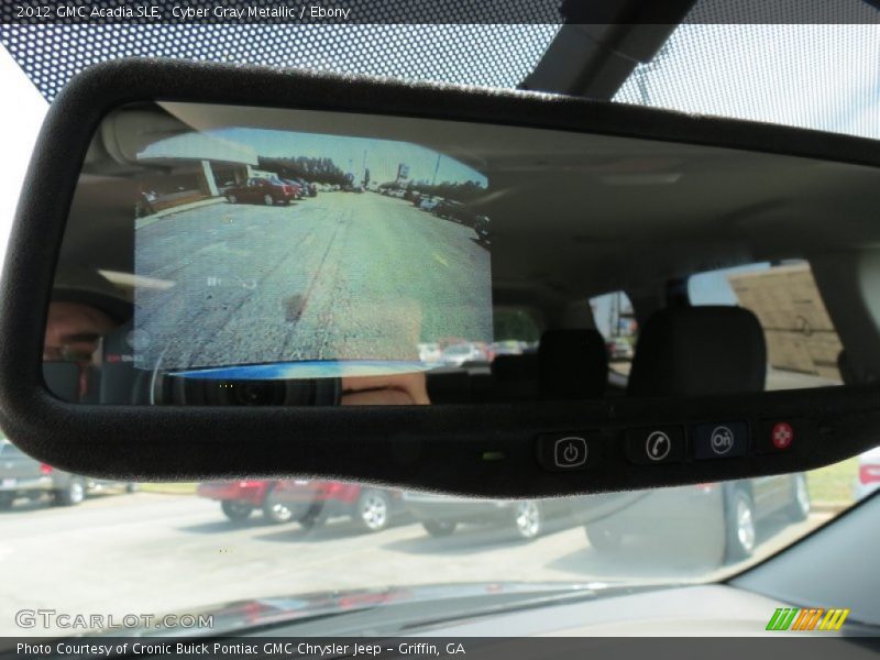 Cyber Gray Metallic / Ebony 2012 GMC Acadia SLE