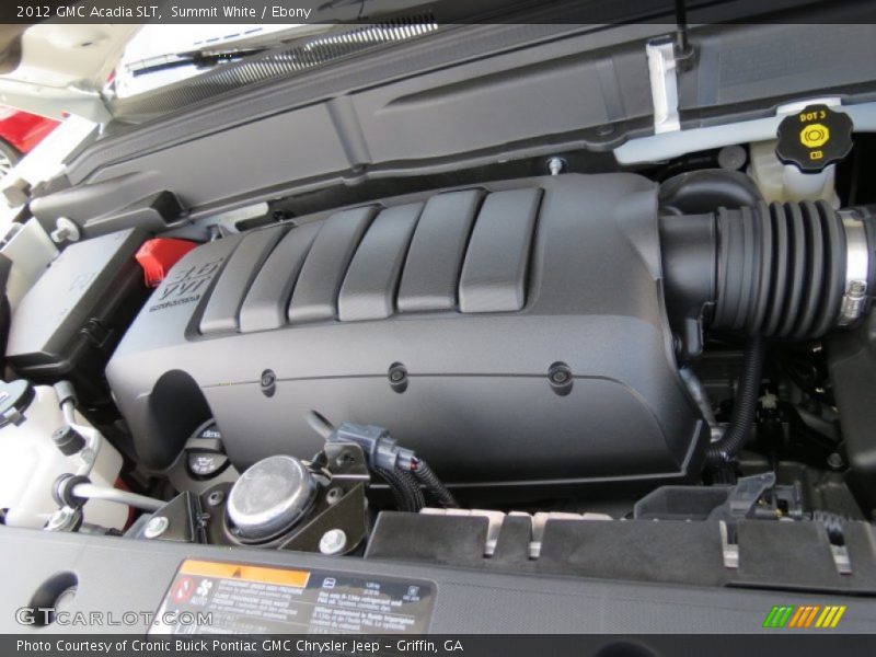 Summit White / Ebony 2012 GMC Acadia SLT