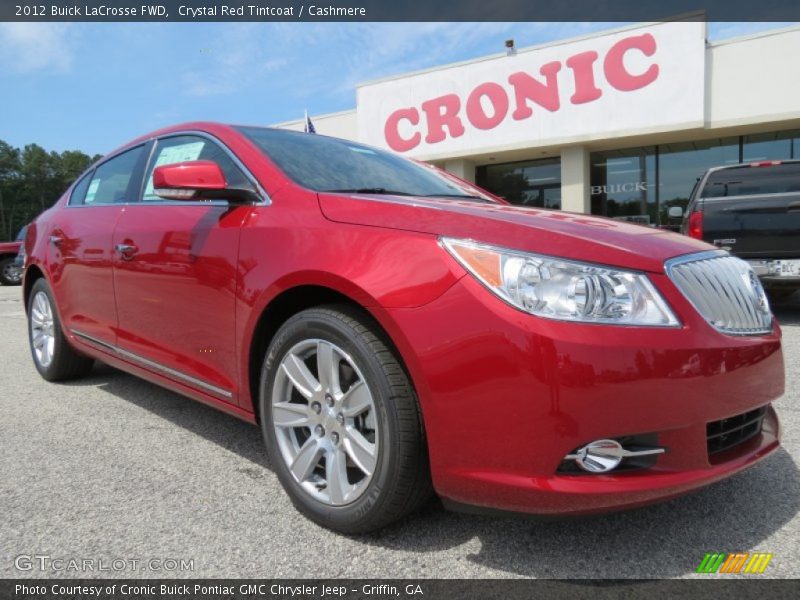 Crystal Red Tintcoat / Cashmere 2012 Buick LaCrosse FWD