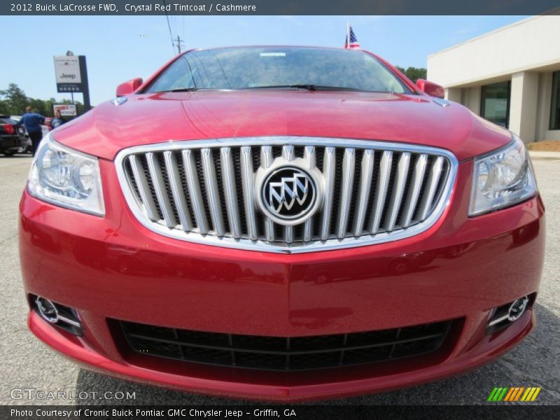Crystal Red Tintcoat / Cashmere 2012 Buick LaCrosse FWD