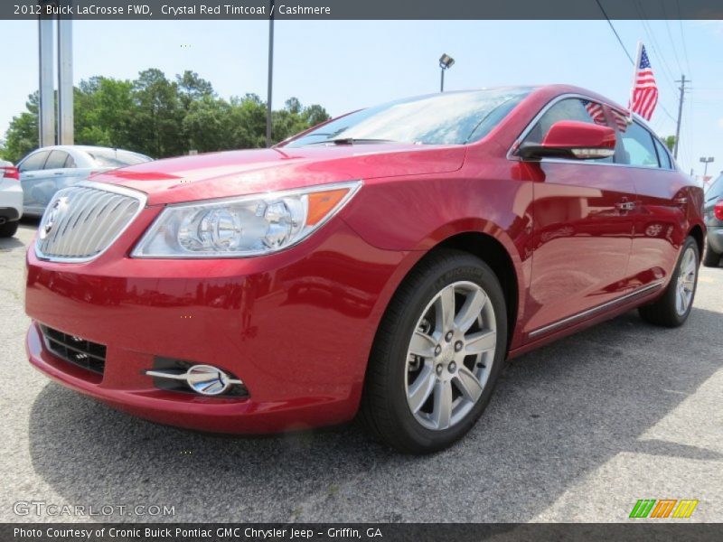 Crystal Red Tintcoat / Cashmere 2012 Buick LaCrosse FWD