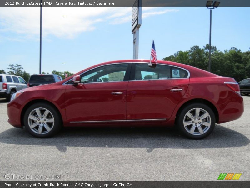 Crystal Red Tintcoat / Cashmere 2012 Buick LaCrosse FWD