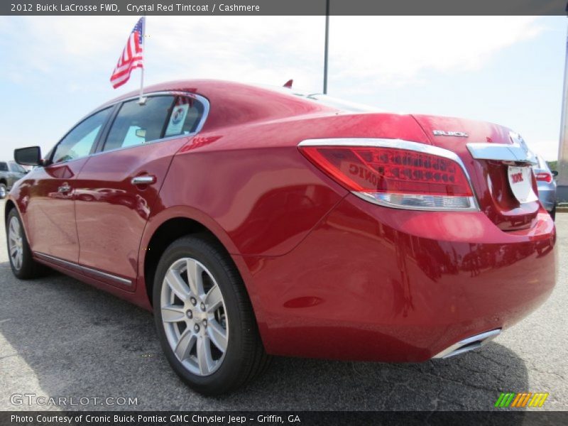 Crystal Red Tintcoat / Cashmere 2012 Buick LaCrosse FWD
