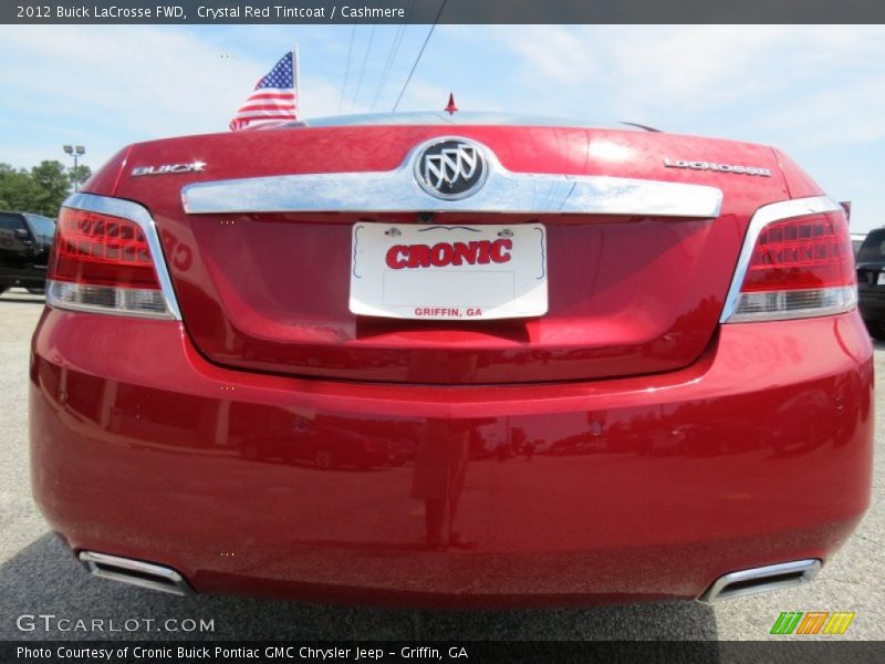 Crystal Red Tintcoat / Cashmere 2012 Buick LaCrosse FWD