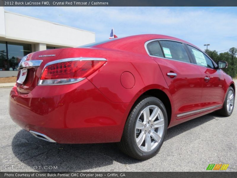 Crystal Red Tintcoat / Cashmere 2012 Buick LaCrosse FWD