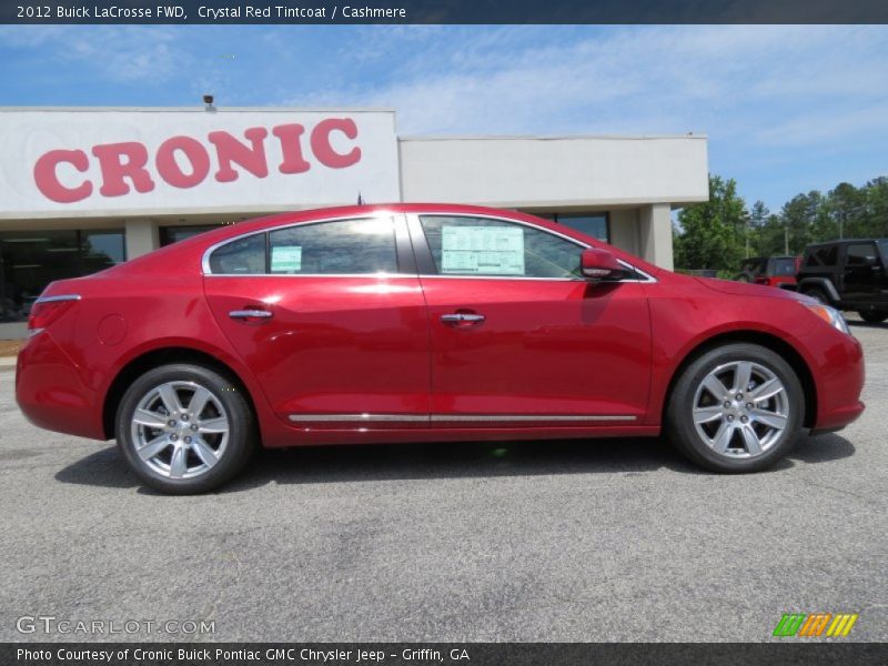 Crystal Red Tintcoat / Cashmere 2012 Buick LaCrosse FWD