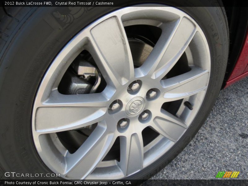 Crystal Red Tintcoat / Cashmere 2012 Buick LaCrosse FWD