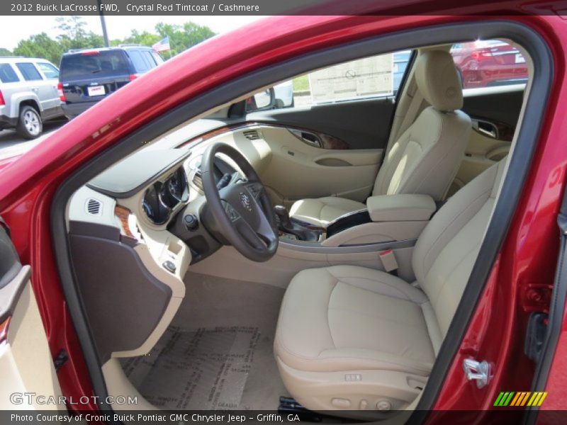 Crystal Red Tintcoat / Cashmere 2012 Buick LaCrosse FWD